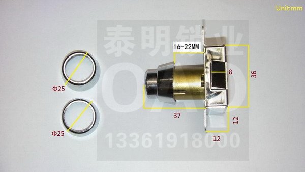 4440RH單鎖頭保管箱鎖,保險鎖,安全門鎖,安防鎖,(編号90011)