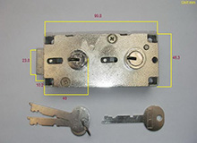 TM-3A可編控型保管箱鎖，保險鎖,安全門鎖,安防鎖,SAFE DEPOSIT BOX LOCK(編号90009)